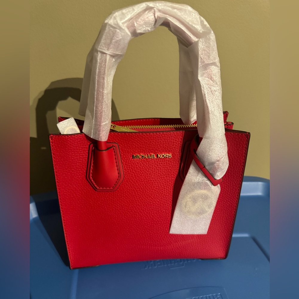 Michael Kors red bag